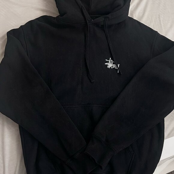 Stüssy Black Hoodie - Men's Medium - Picture 1 of 2